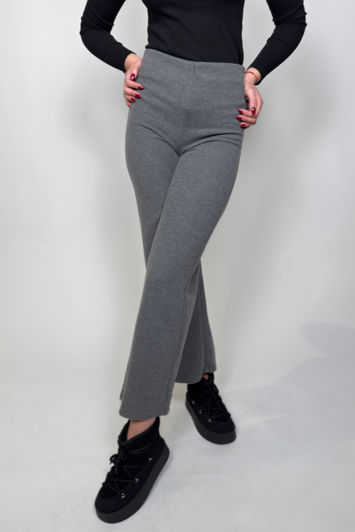High-Waist Knit Pants