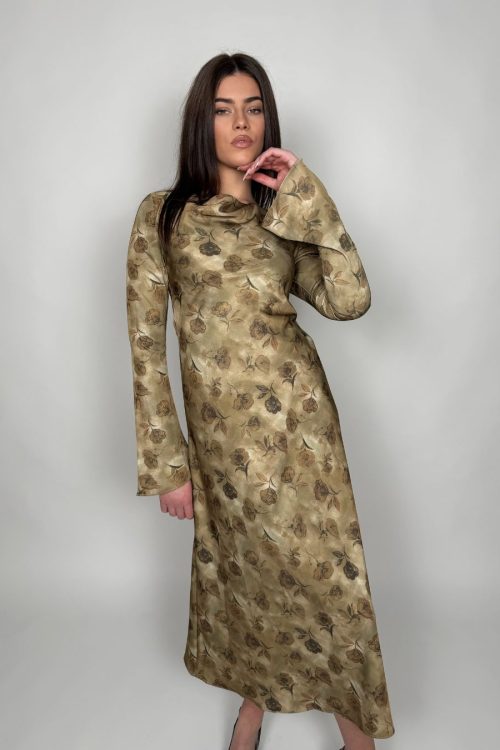 Haljina Golden Leaf Maxi