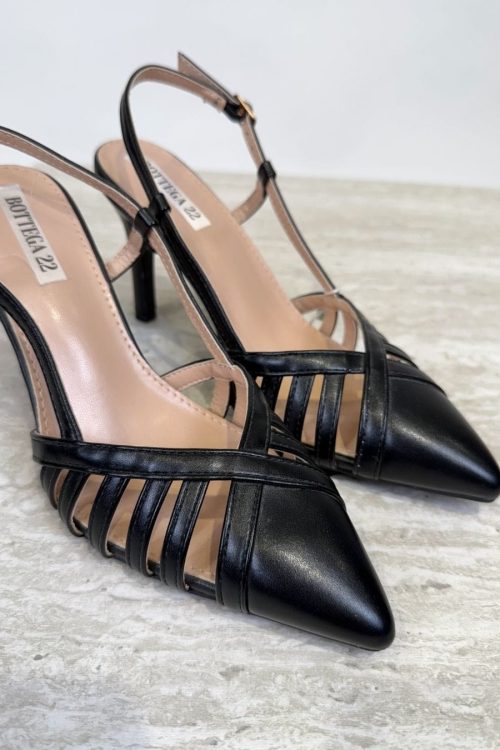 Cipele Black Strappy Elegance