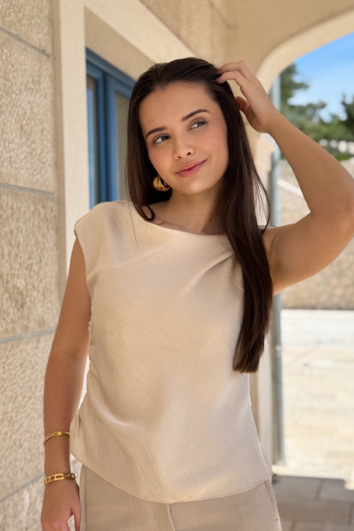 Top Soft Ivory Élégance