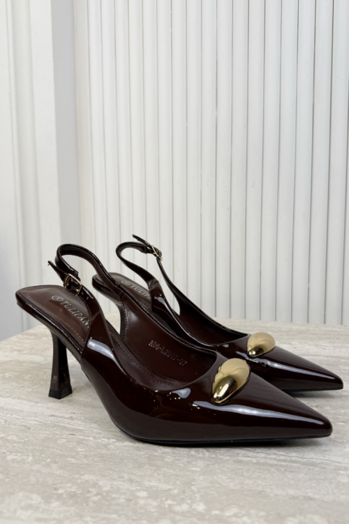 Heels Point Chic Brown