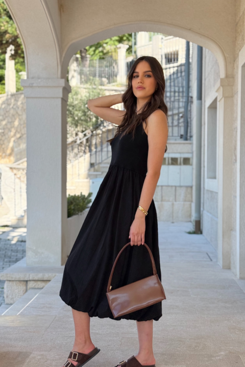 Haljina Black Bloom